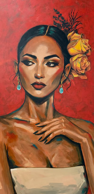 Painting by Michael Padilla